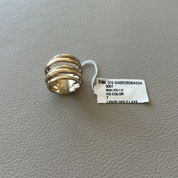 Alexis Bittar Liquid Gold Layered Ring - Picture 2 of 5